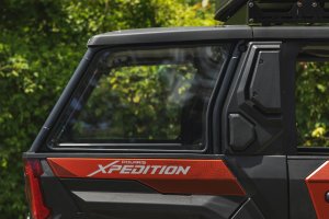 Polaris XPEDITION ADV 5 Northstar Bed Side Rear Windows - Rough Country - Scratch Resistant - 2024+